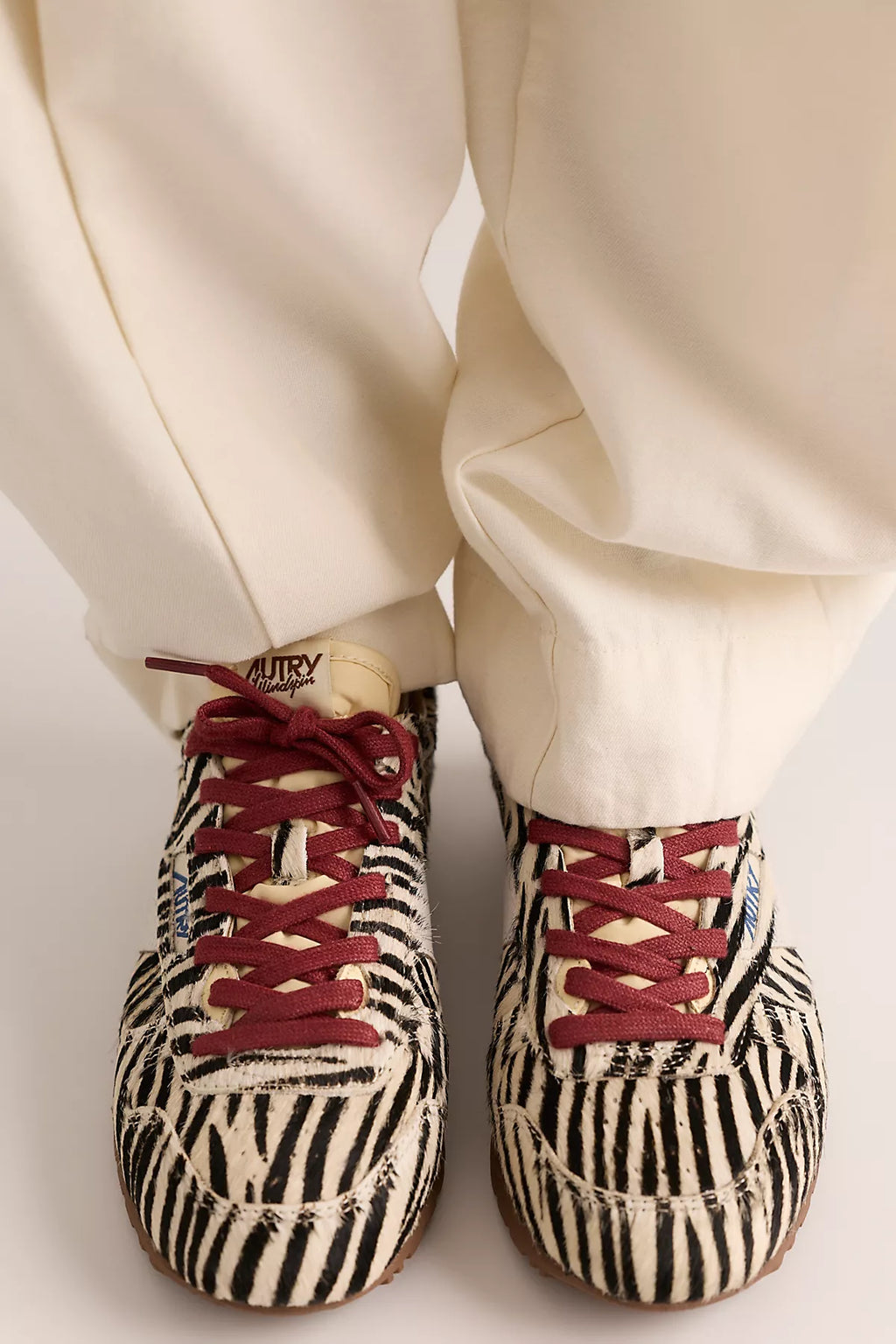Autry Windspin Low-Top Animal Sneakers