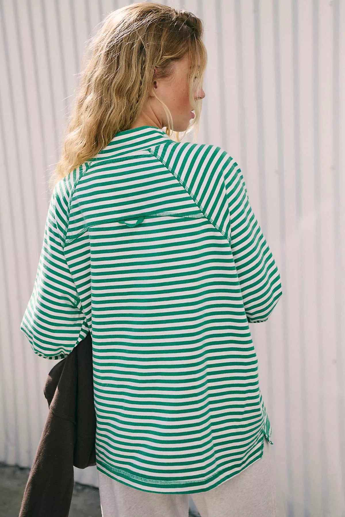 Restoration Yarn Dye Stripe Layer