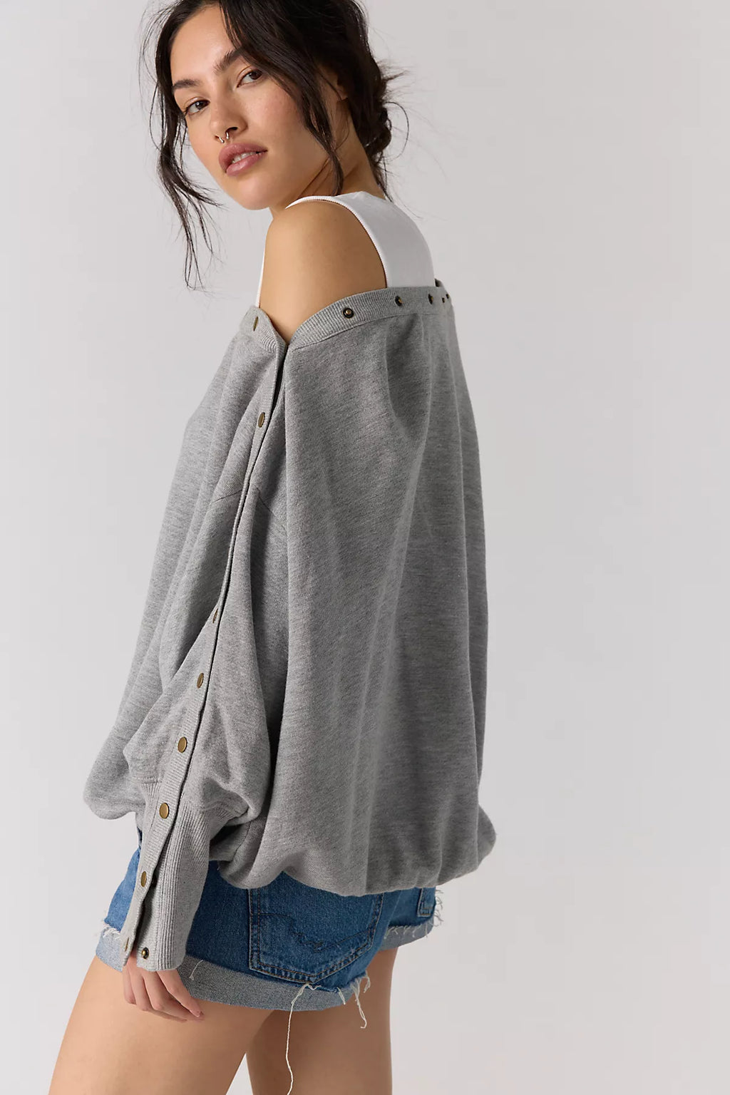 Parker Off-The-Shoulder Pullover