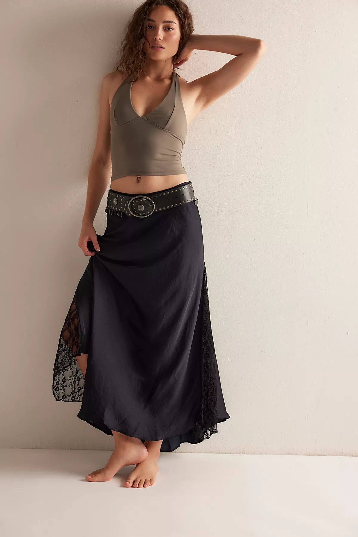 Make You Mine Maxi Slip Skirt