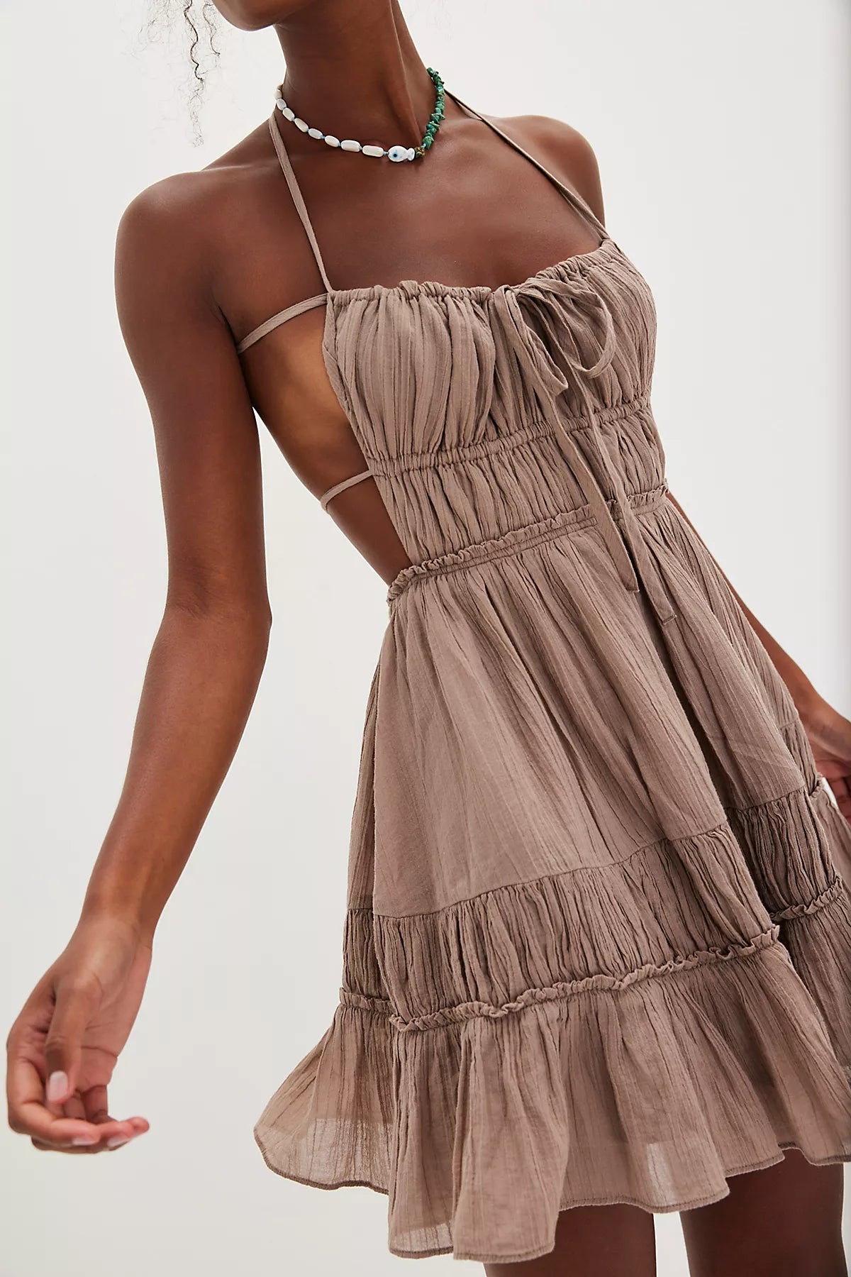 Taking Sides Mini Dress