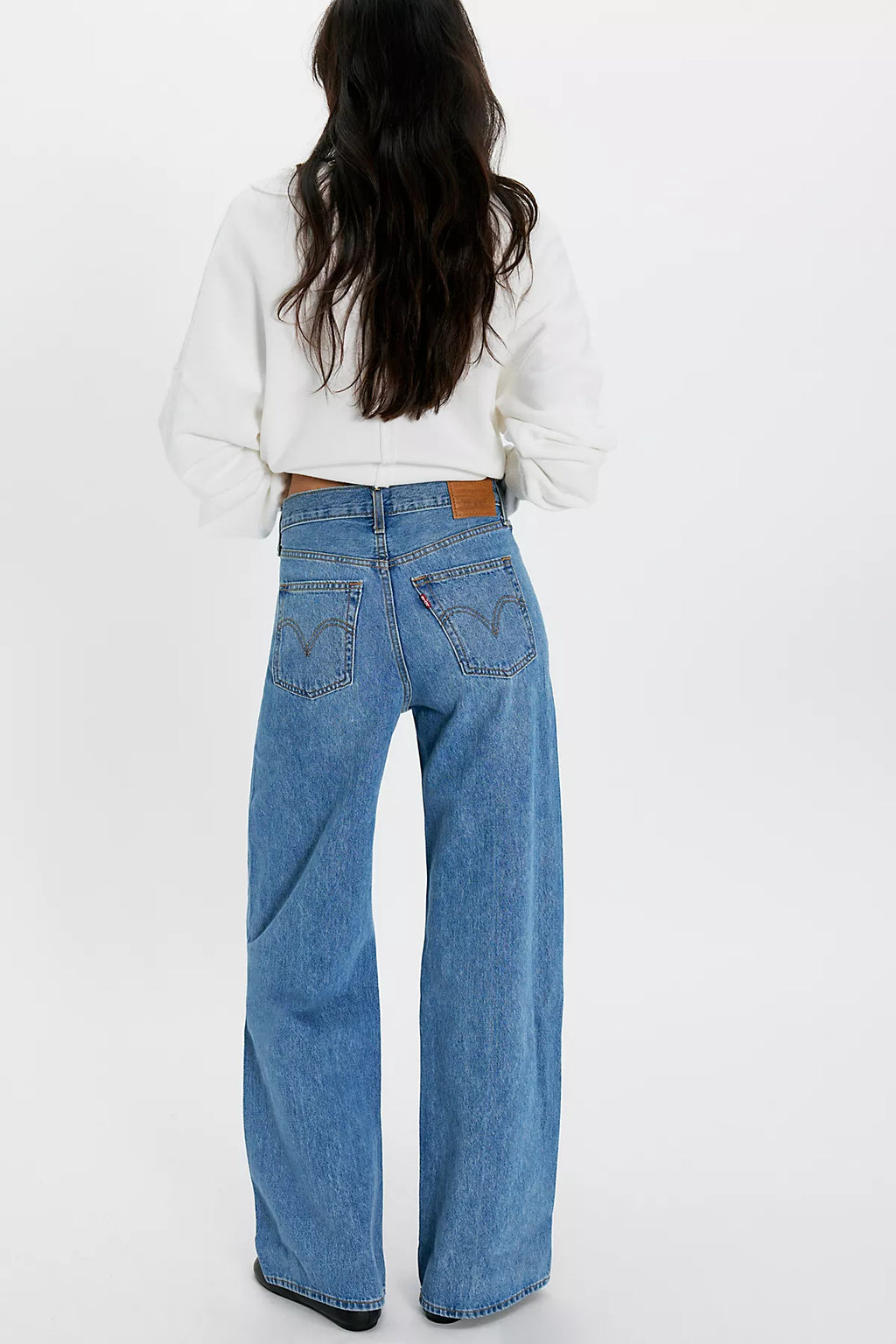 Levi's Ribcage Wide-Leg Jeans