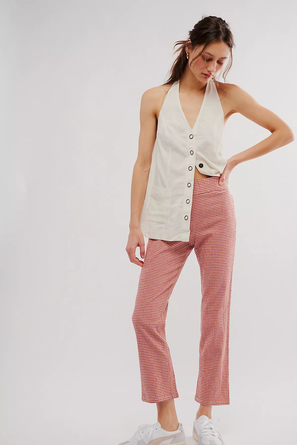 In My Feelings Slim Crop Pants