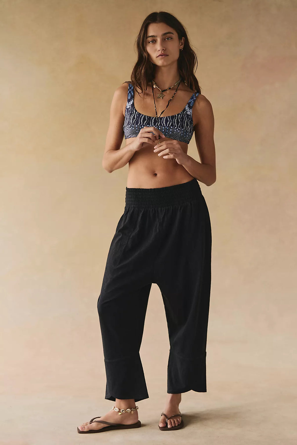 Chillaxing Cotton Harem Pants