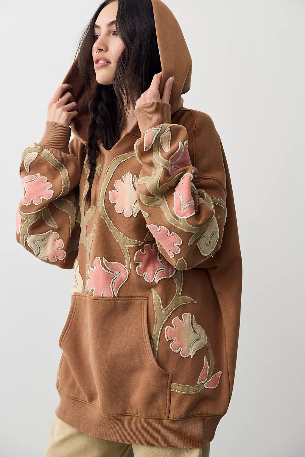 We The Free It's A Vibe Flowers Hoodie