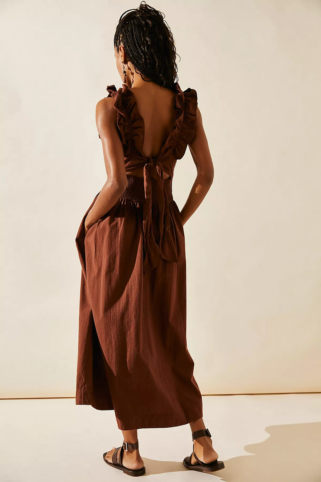 Ruffle It Up Midi Dress