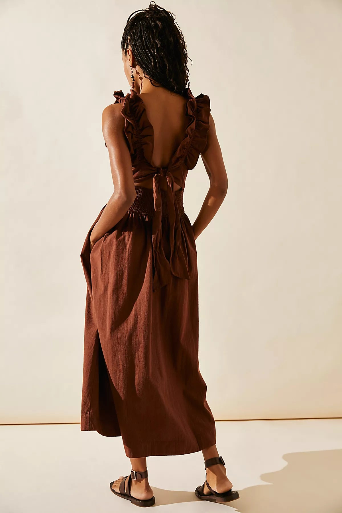Ruffle It Up Midi Dress