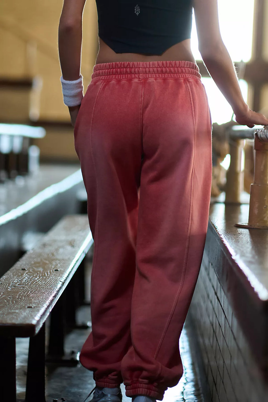 Sprint To The Finish Washed Pants
