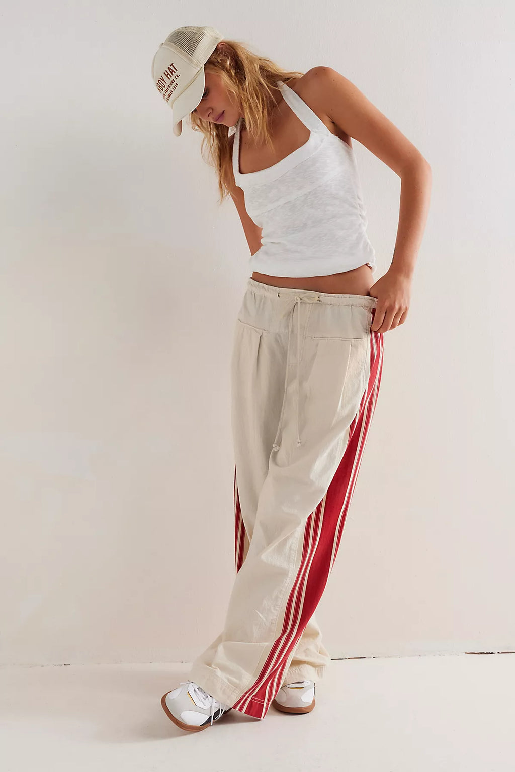 Hudson Canyon Side Printed Pull-On Pants