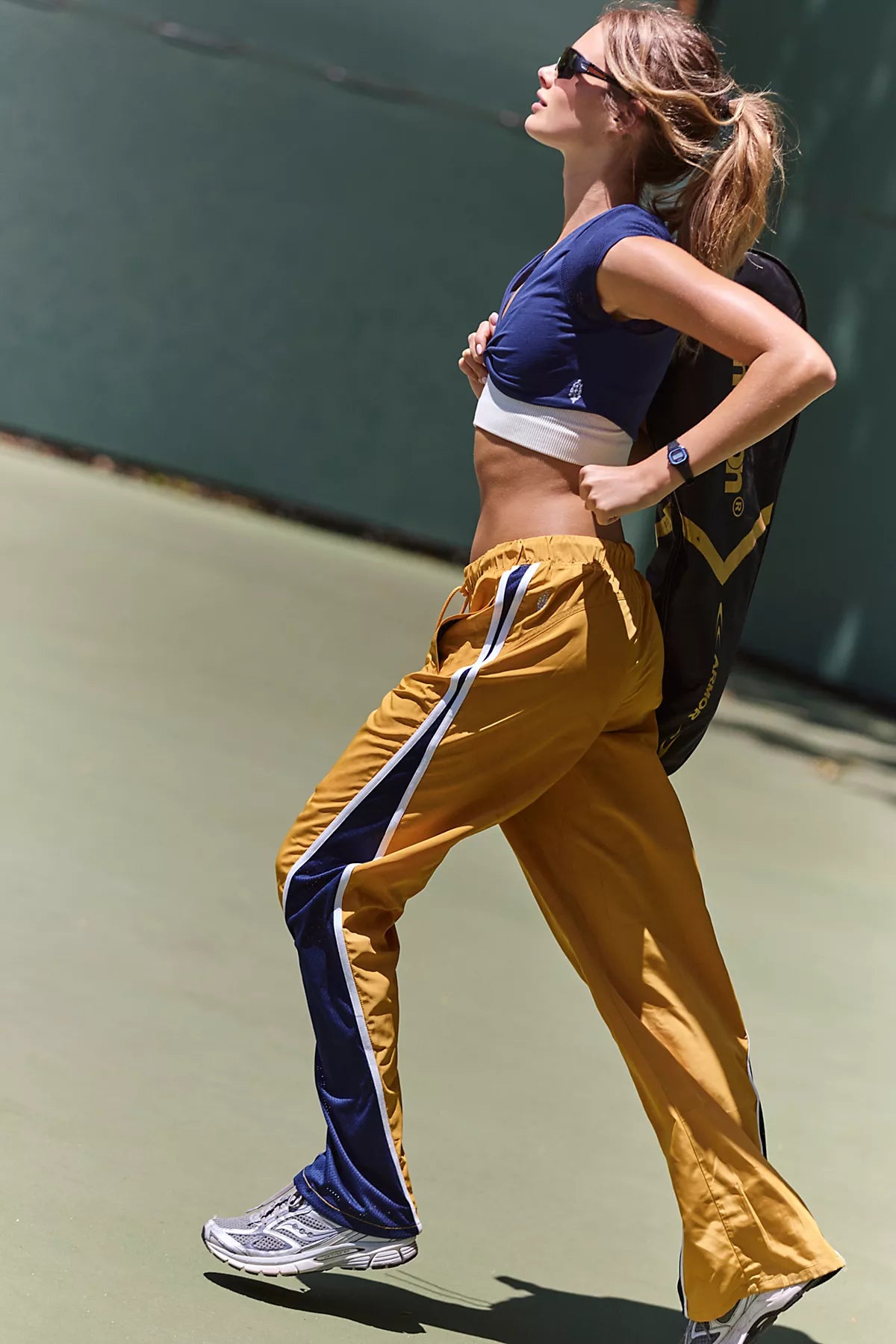 Retro Rider Mesh-Paneled Pants