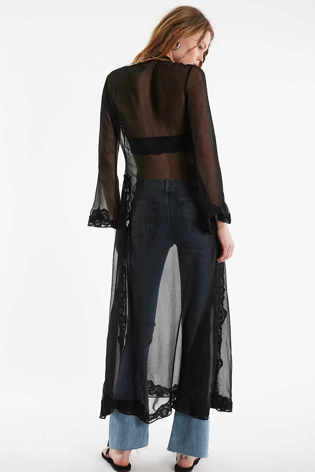 Grace Kelly Sheer Kaftan