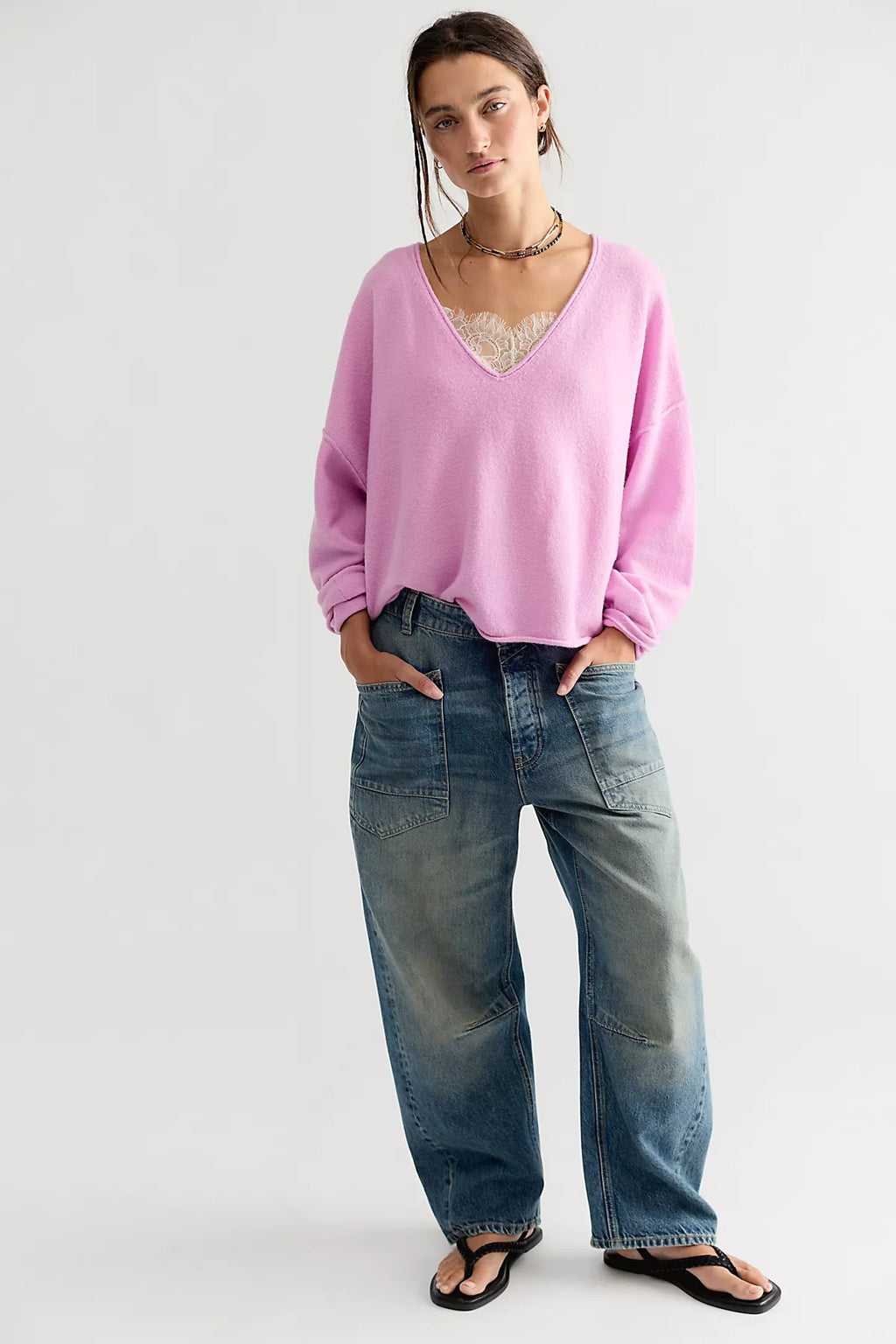 See Me V-Neck Pullover