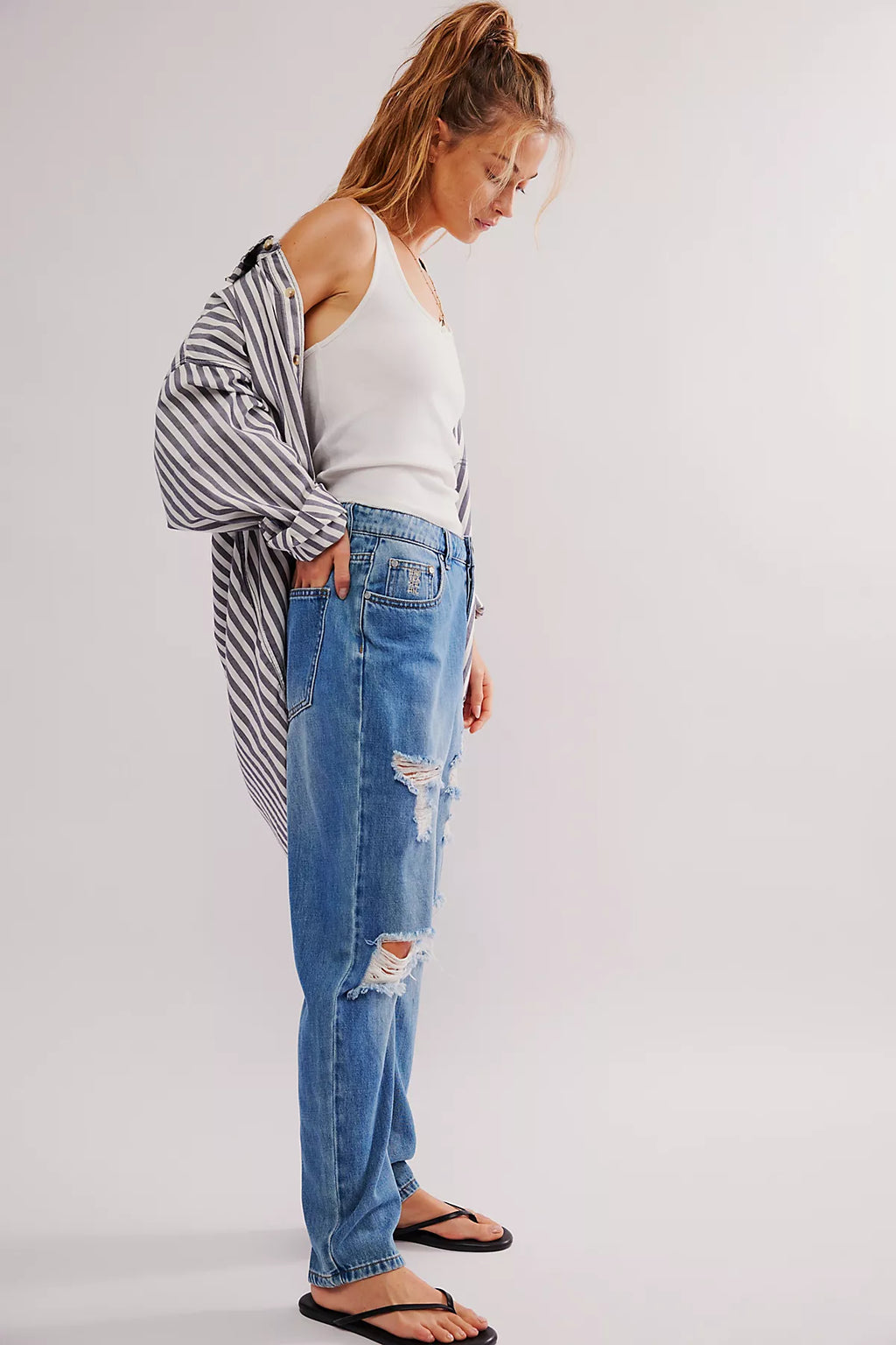 OneTeaspoon Saints Boyfriend Jeans