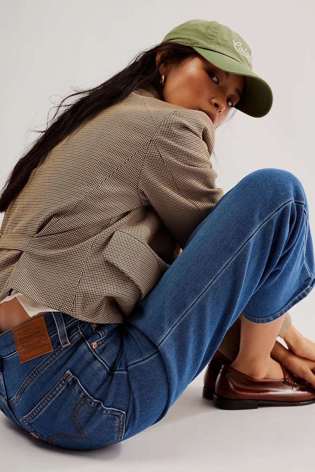 Levi's Ribcage Straight Ankle Jeans