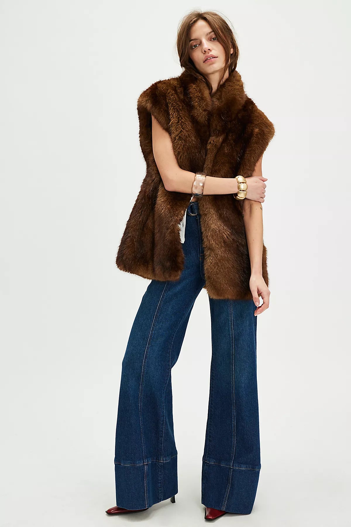 APPARIS Laila Faux Fur Vest