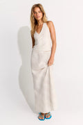 Palma Cotton-Linen Skirt Set