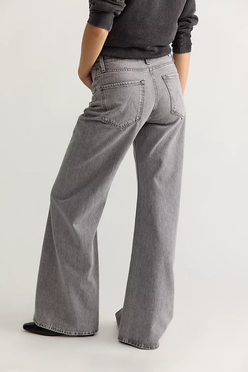 MOTHER The Lemon Twist Sneak Jeans