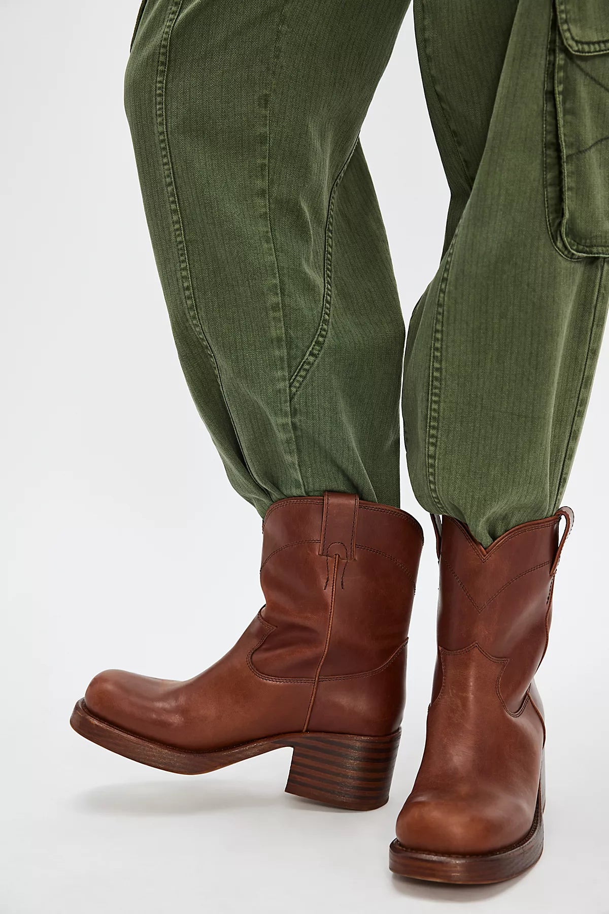 Sleepy Cowboy Ankle Boots