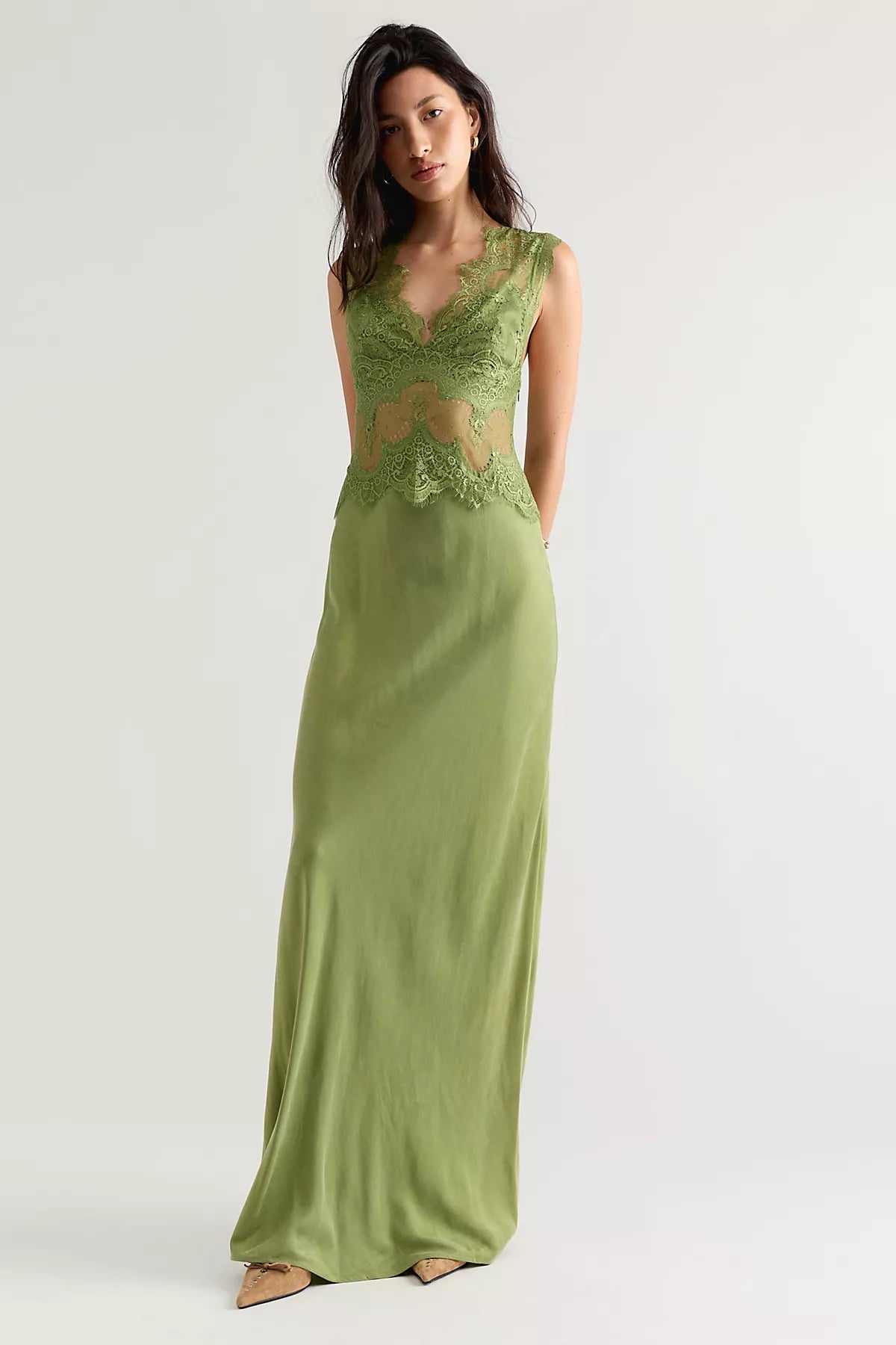 THIRD FORM Visions Lace Maxi Dress