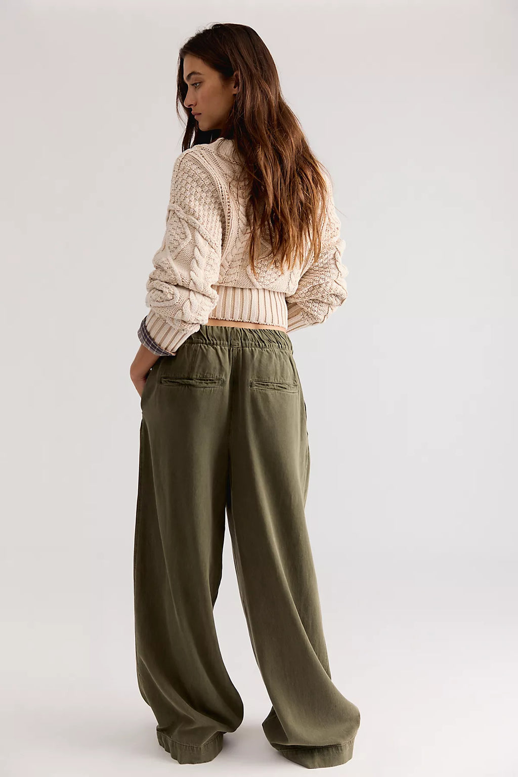 Tidal Moon Low-Rise Pull-On Pants