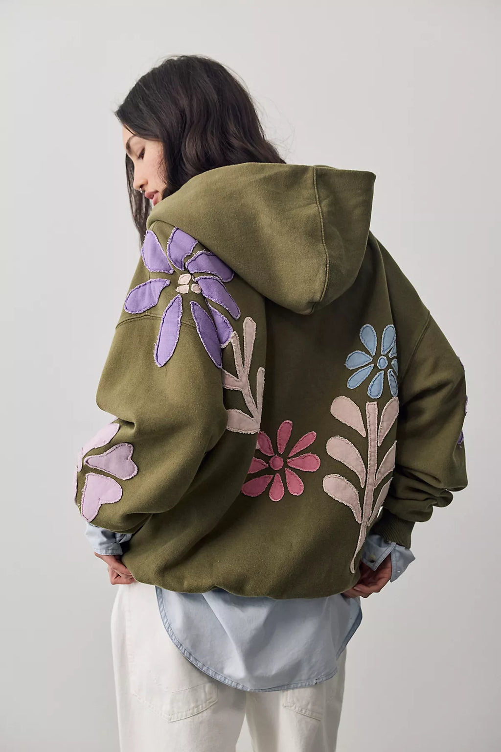 We The Free It's A Vibe Flowers Hoodie
