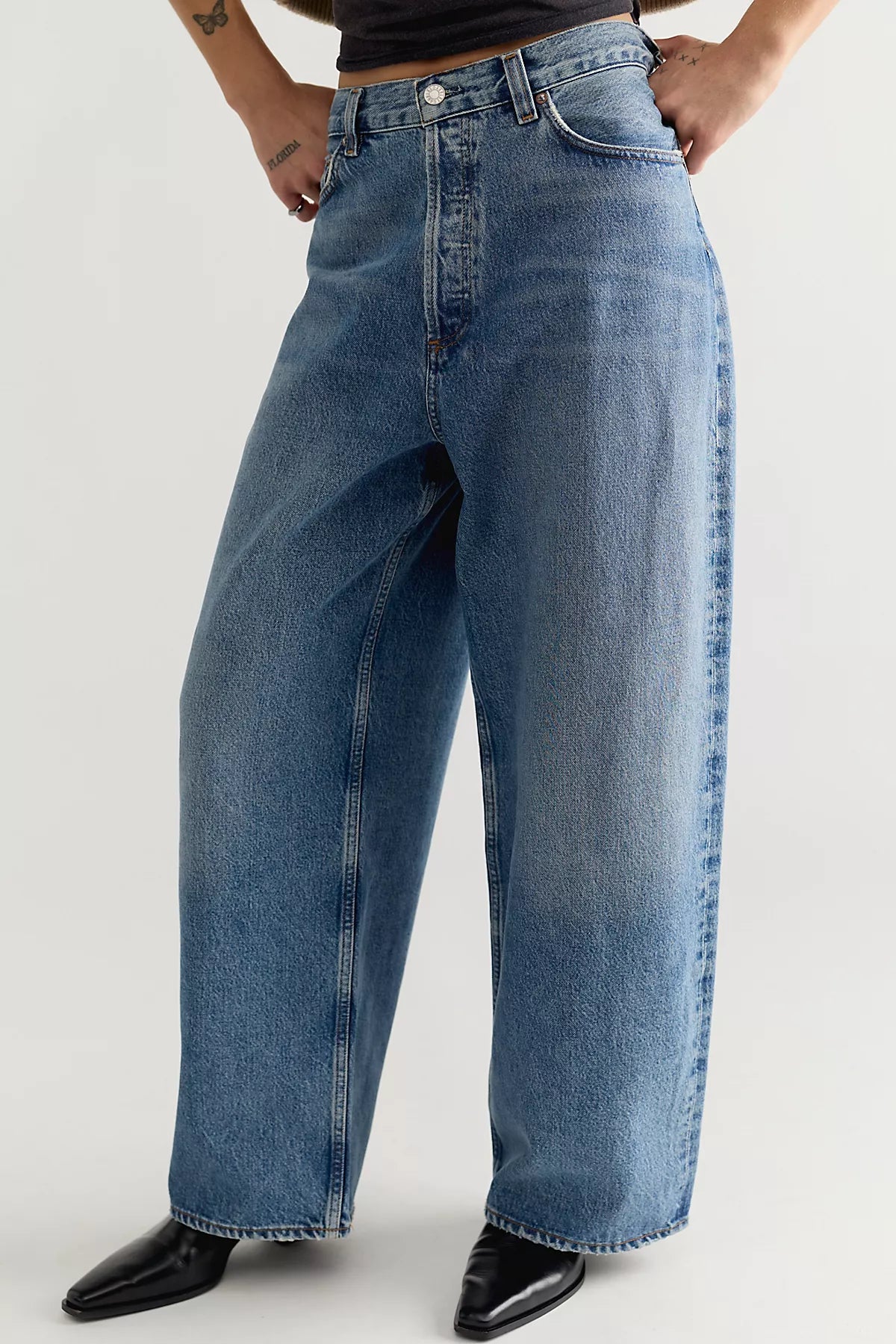 AGOLDE Rounded Baggy Jeans