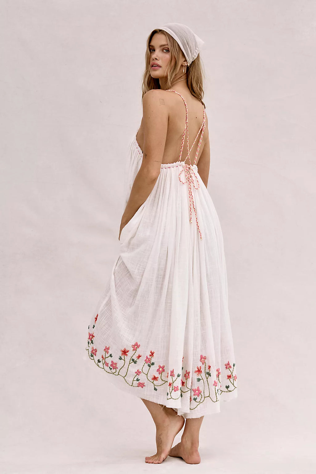 Raffia Blooms Jumpsuit