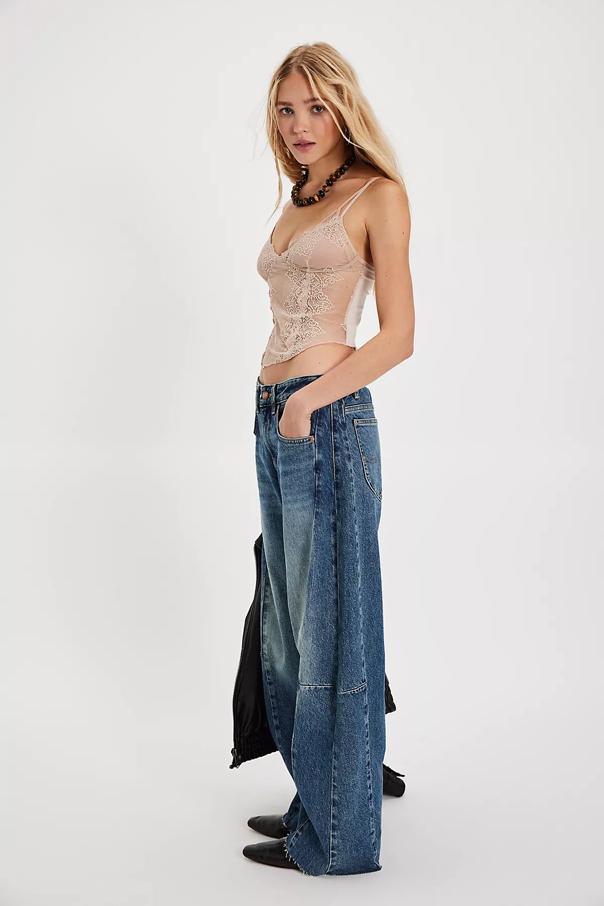 Lee Low-Slung Barrel Rider Jeans