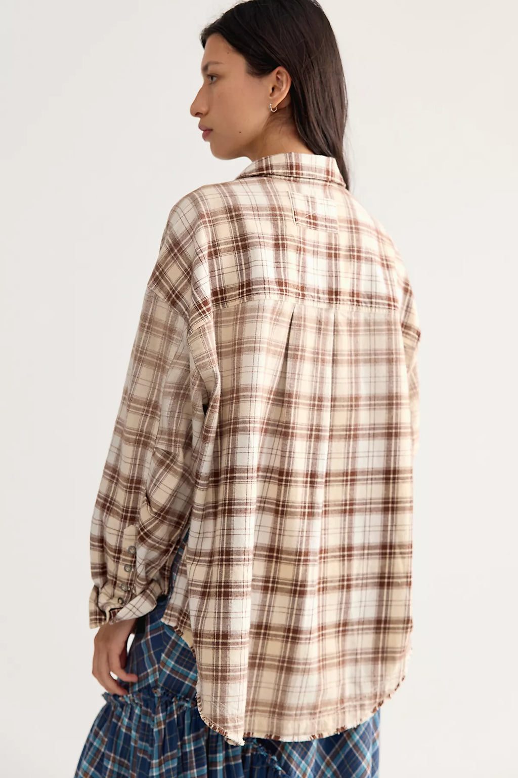 We The Free Lexi Plaid Button Down