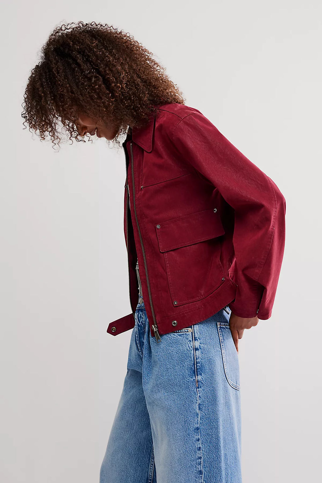 We The Free Blair Vegan Suede Jacket