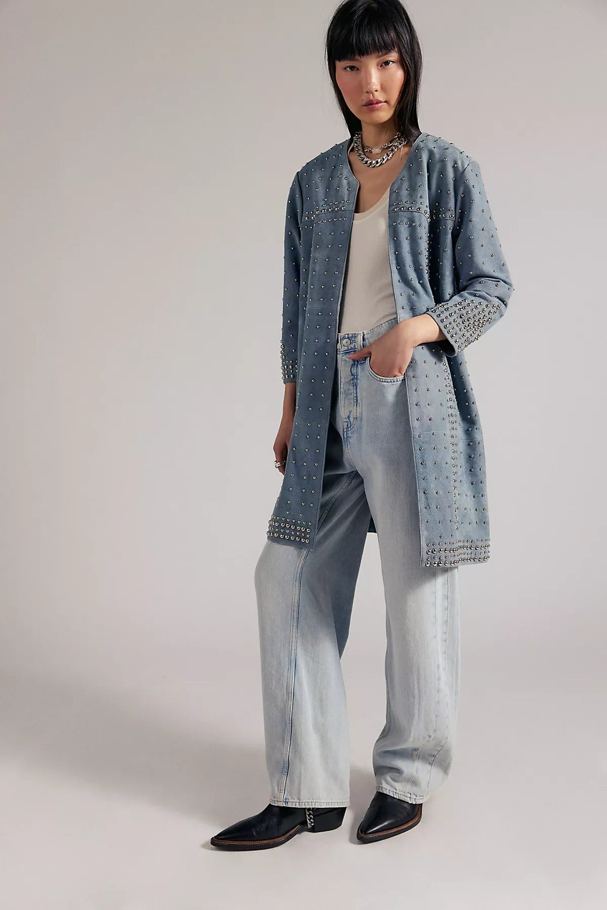 Understated Leather Fortune Duster