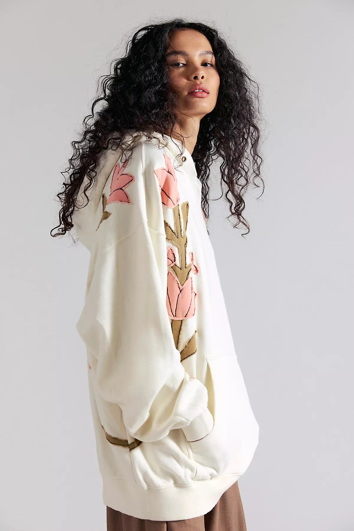 We The Free It's A Vibe Flowers Hoodie