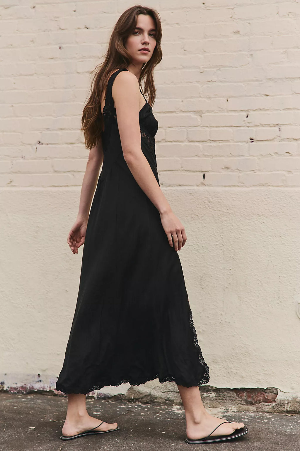 Spell Vina Lace Slip Maxi Dress