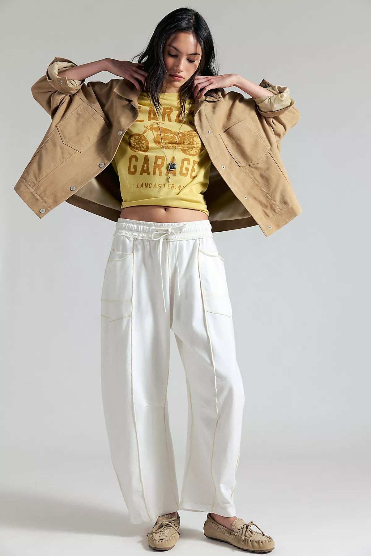 Kaiden Pull-On Barrel Pants