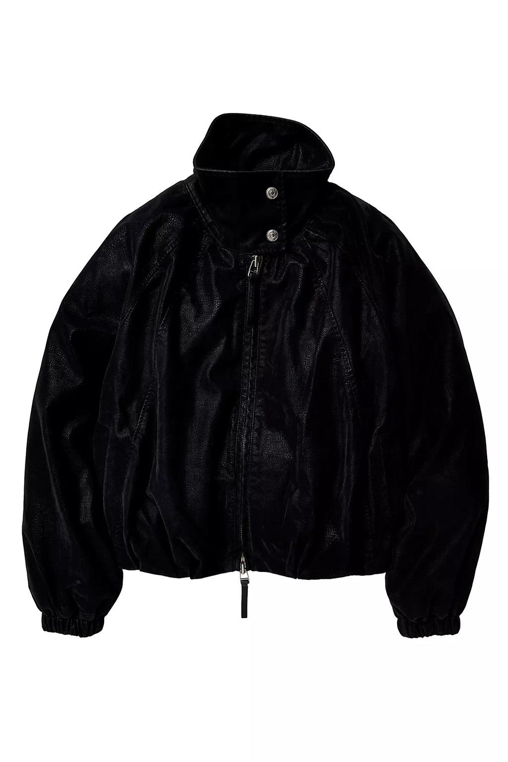 We The Free Chelsea Vegan Suede Funnel-Neck Jacket
