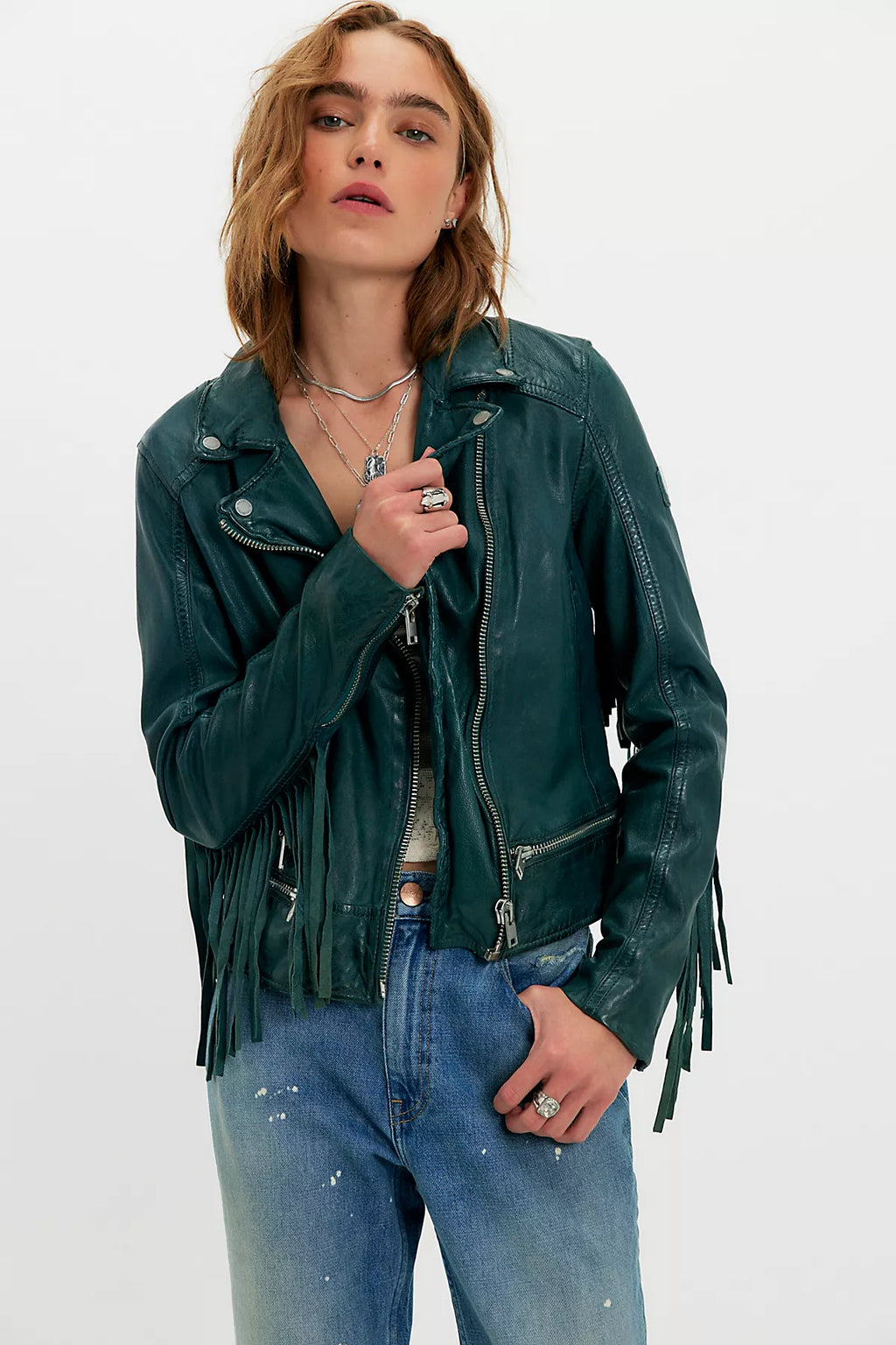 Zoe Fringe Jacket