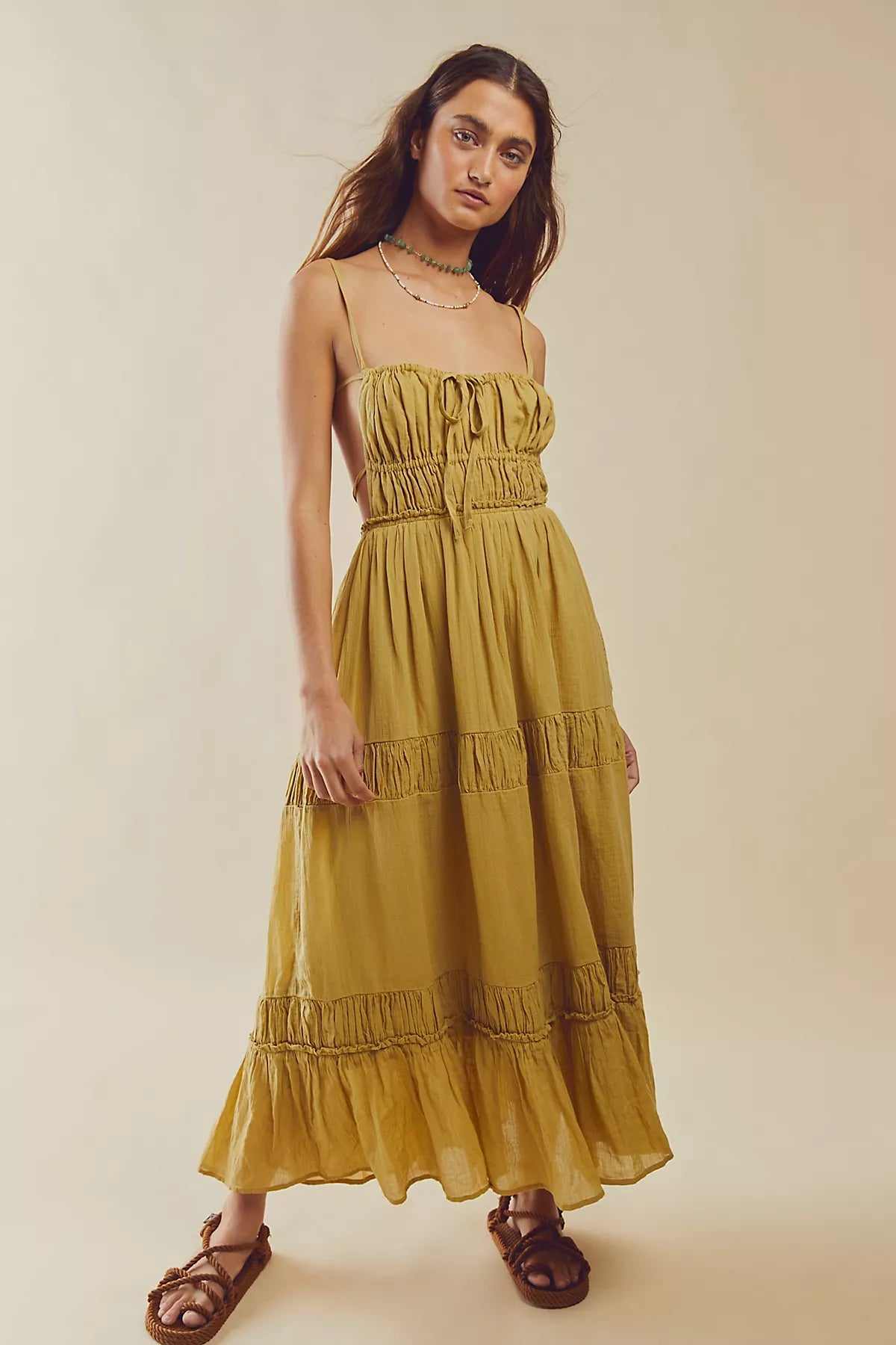 Taking Sides Maxi Dress