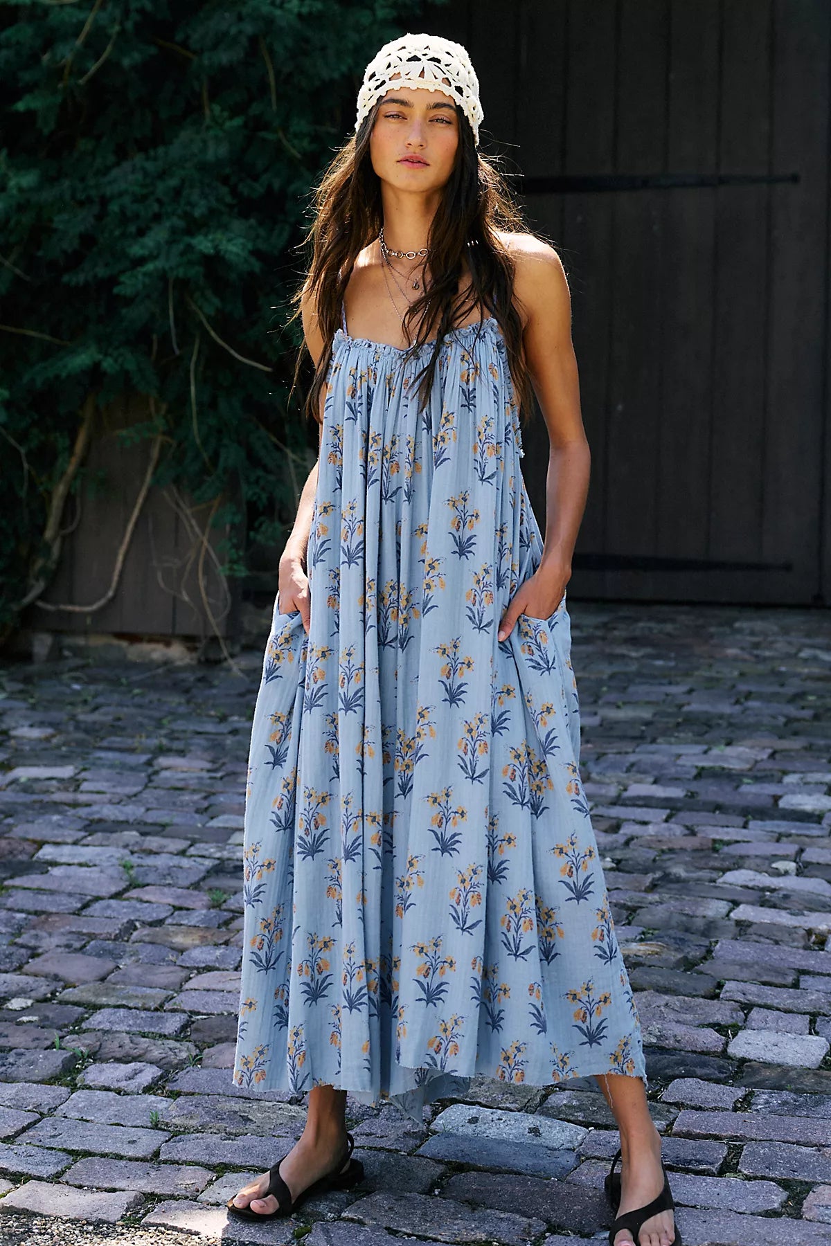 Raffia Blooms Printed Jumpsuit
