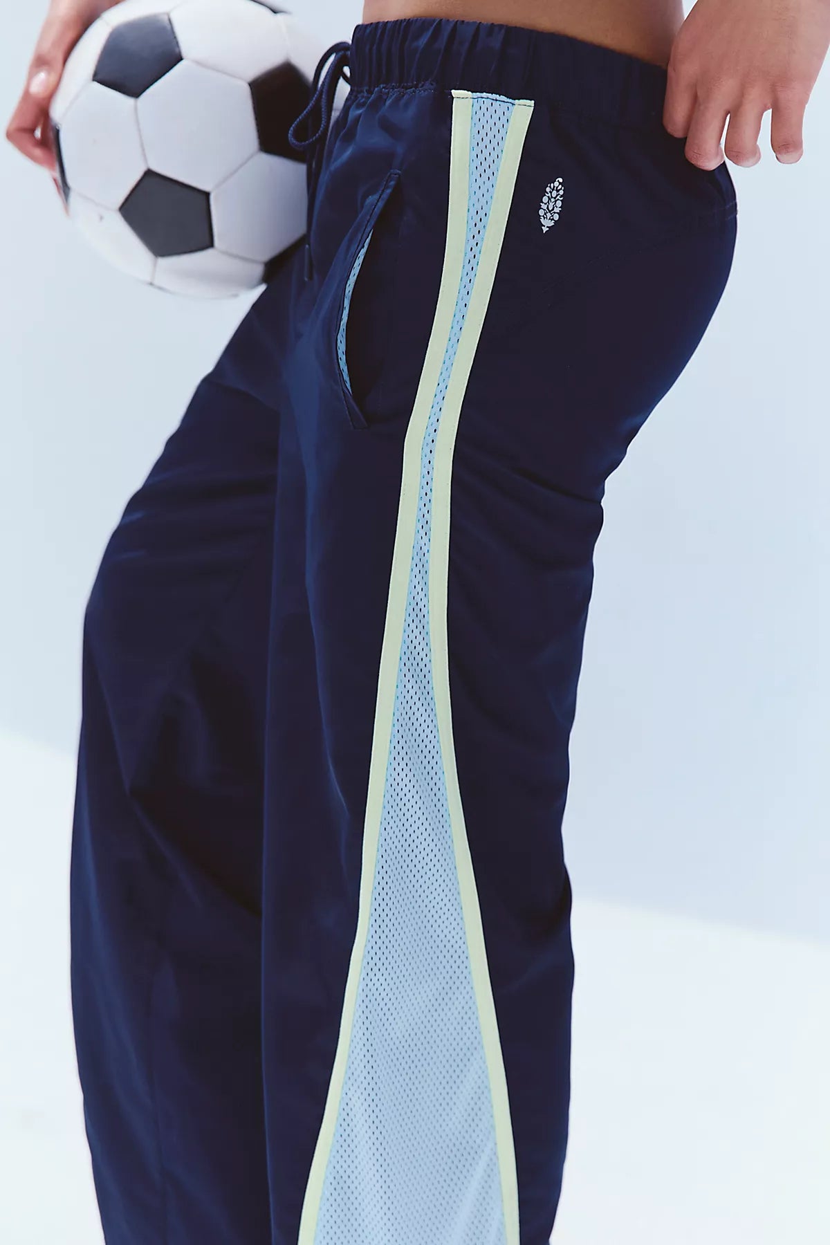 Retro Rider Mesh-Paneled Pants