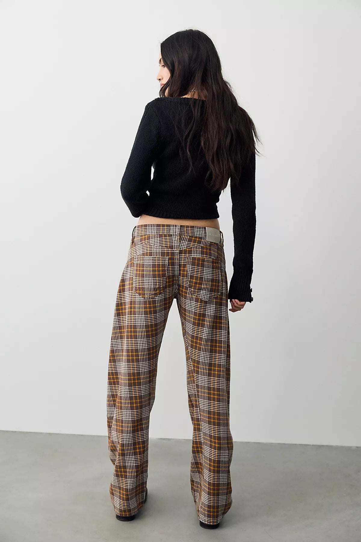 We The Free Fable Plaid Twisted Pants