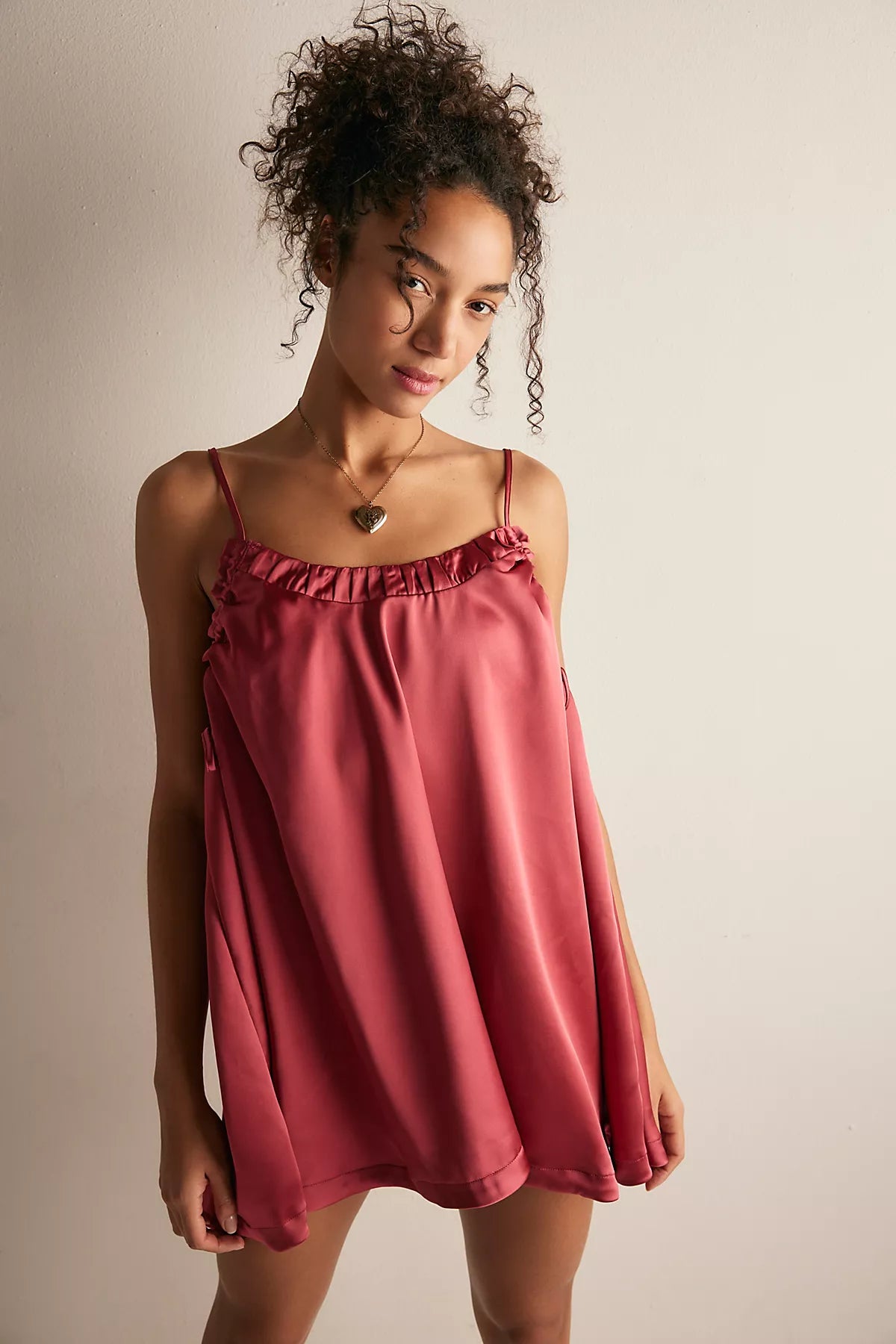 Sundown Mini Slip Dress