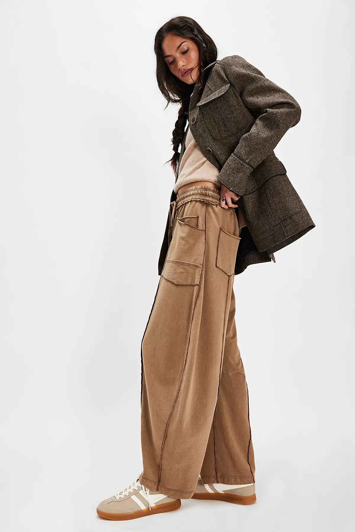 Kaiden Pull-On Barrel Pants