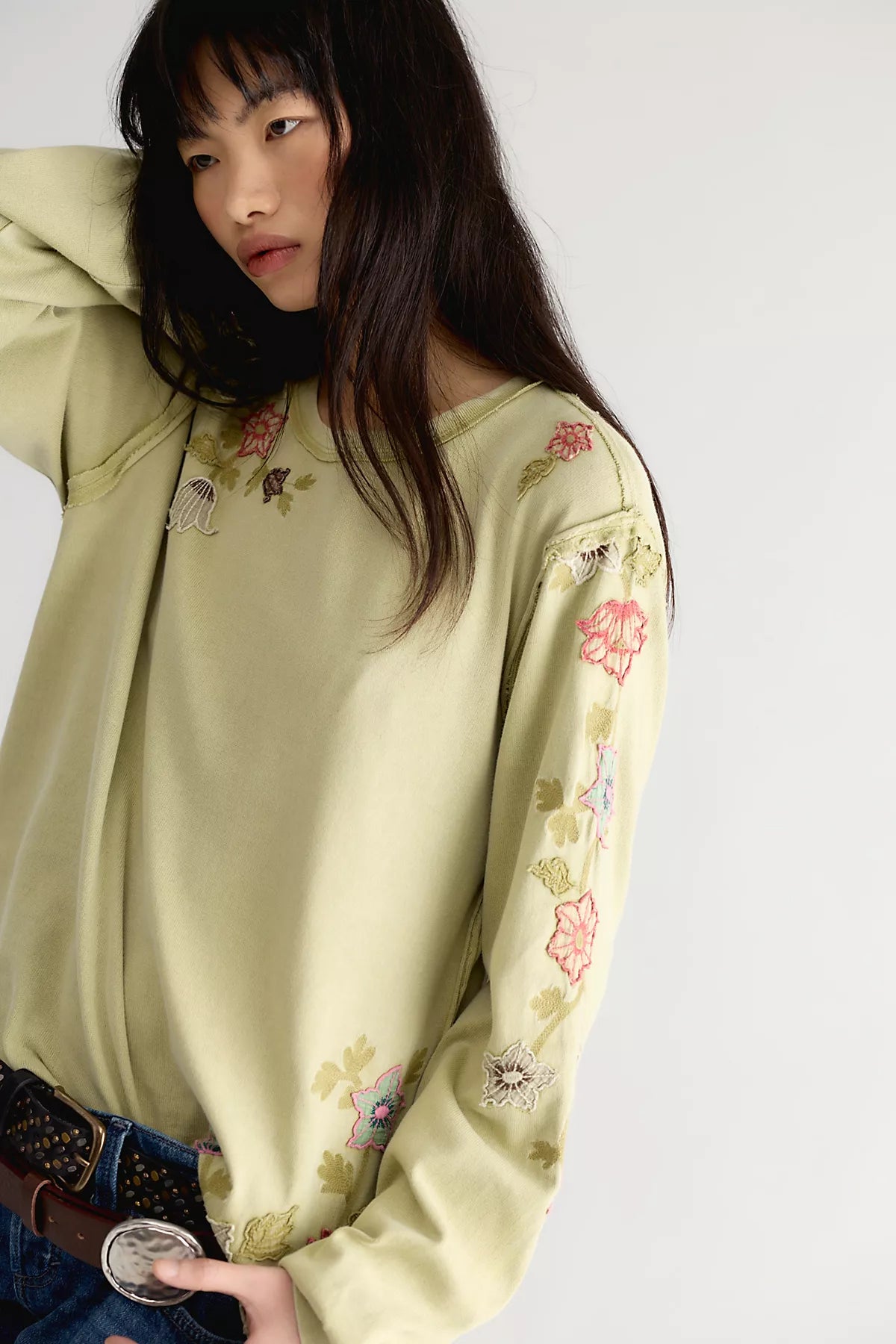 Violet Vines Long Sleeve