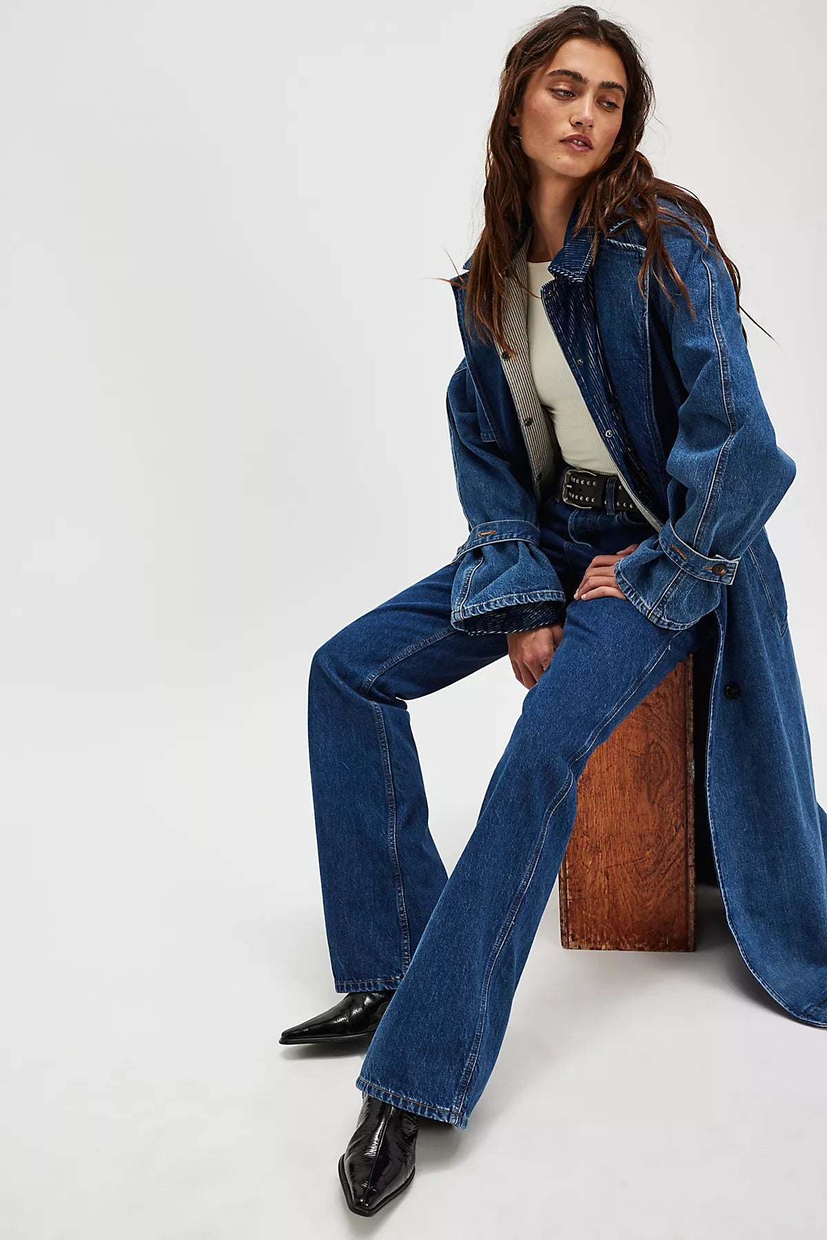 RE/DONE The Riding Flare Jeans