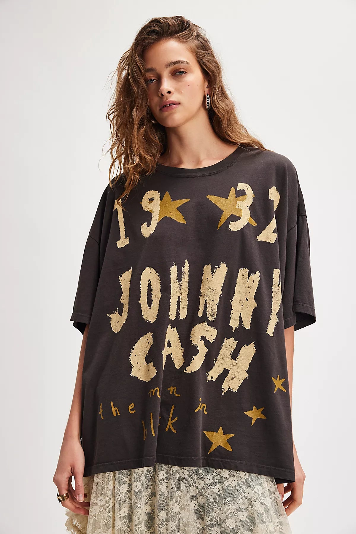 Johnny Cash Doodles Tee