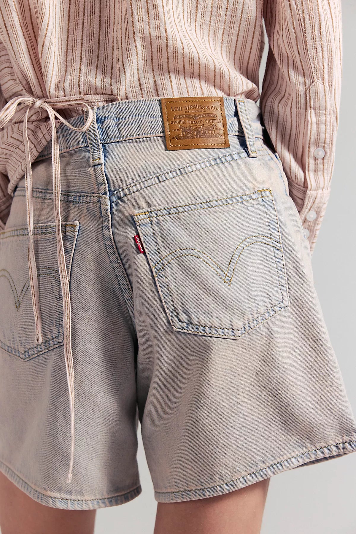 Levi's High-Rise Baggy Shorts