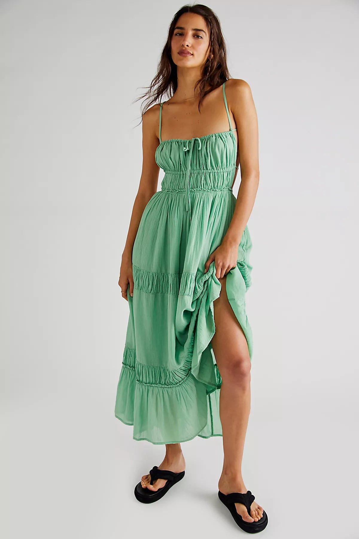 Taking Sides Maxi Dress