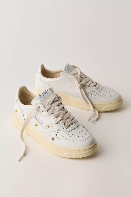 Autry Medalist Floral Low-Top Sneakers