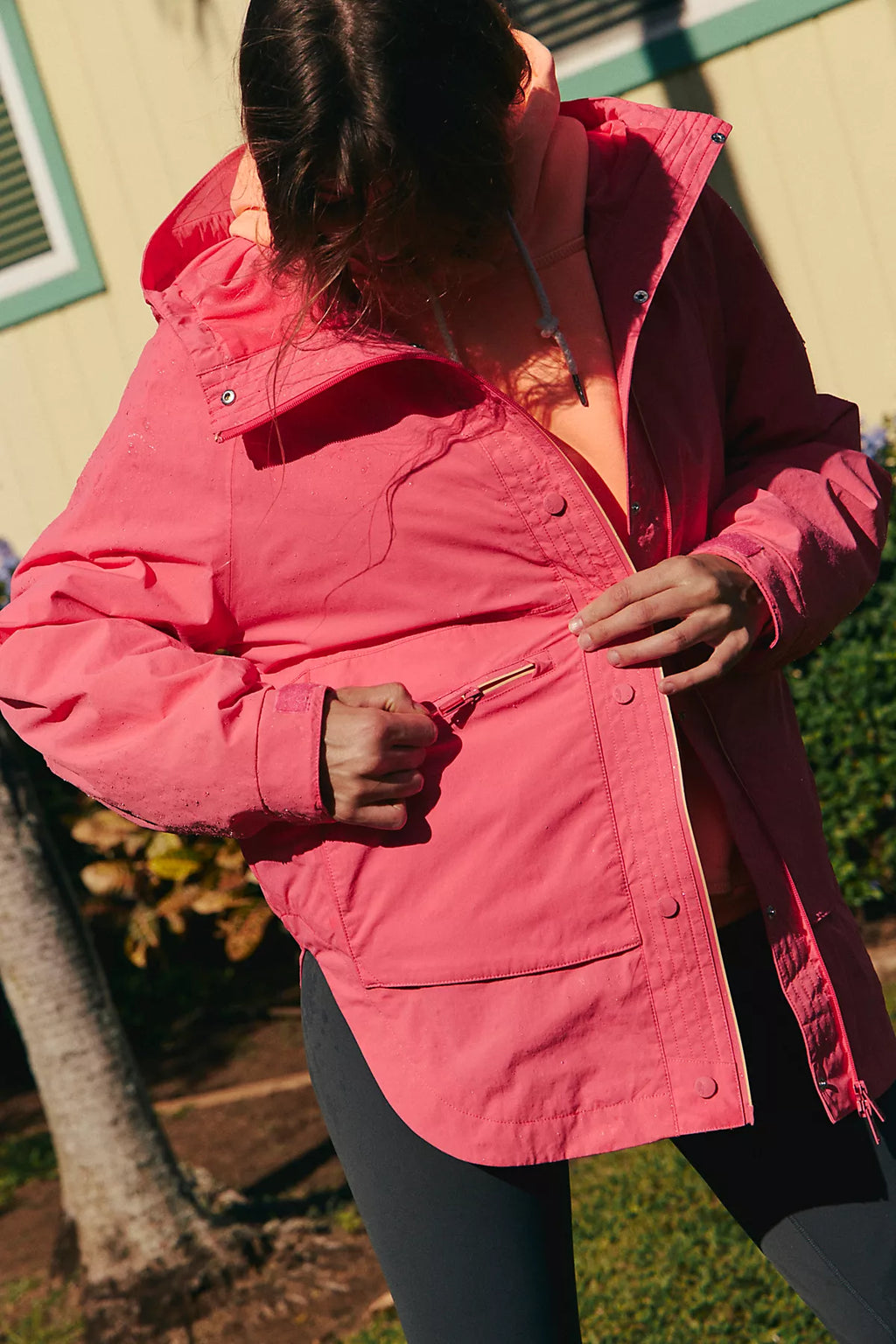 Singin' In The Rain Packable Waterproof Jacket