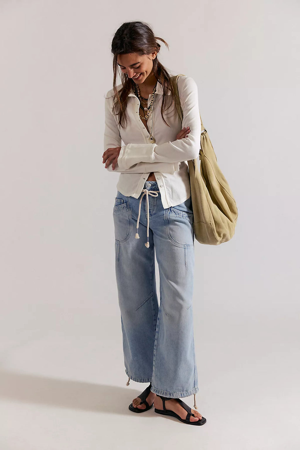 We The Free Love Language Pull-On Jeans